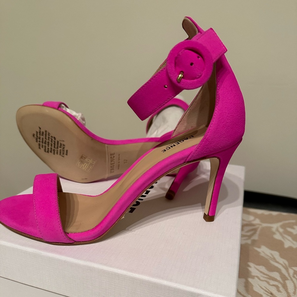 Brand new L’Agence Gisele III Heels.  Never worn.